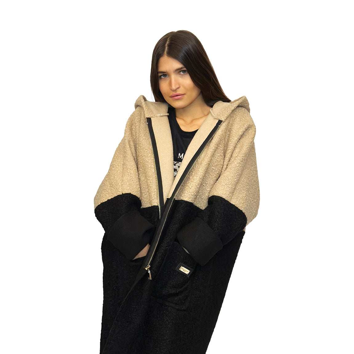 SACO BLACK/BROWN