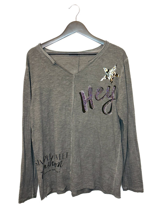 REMERA SIMPLE SWEET