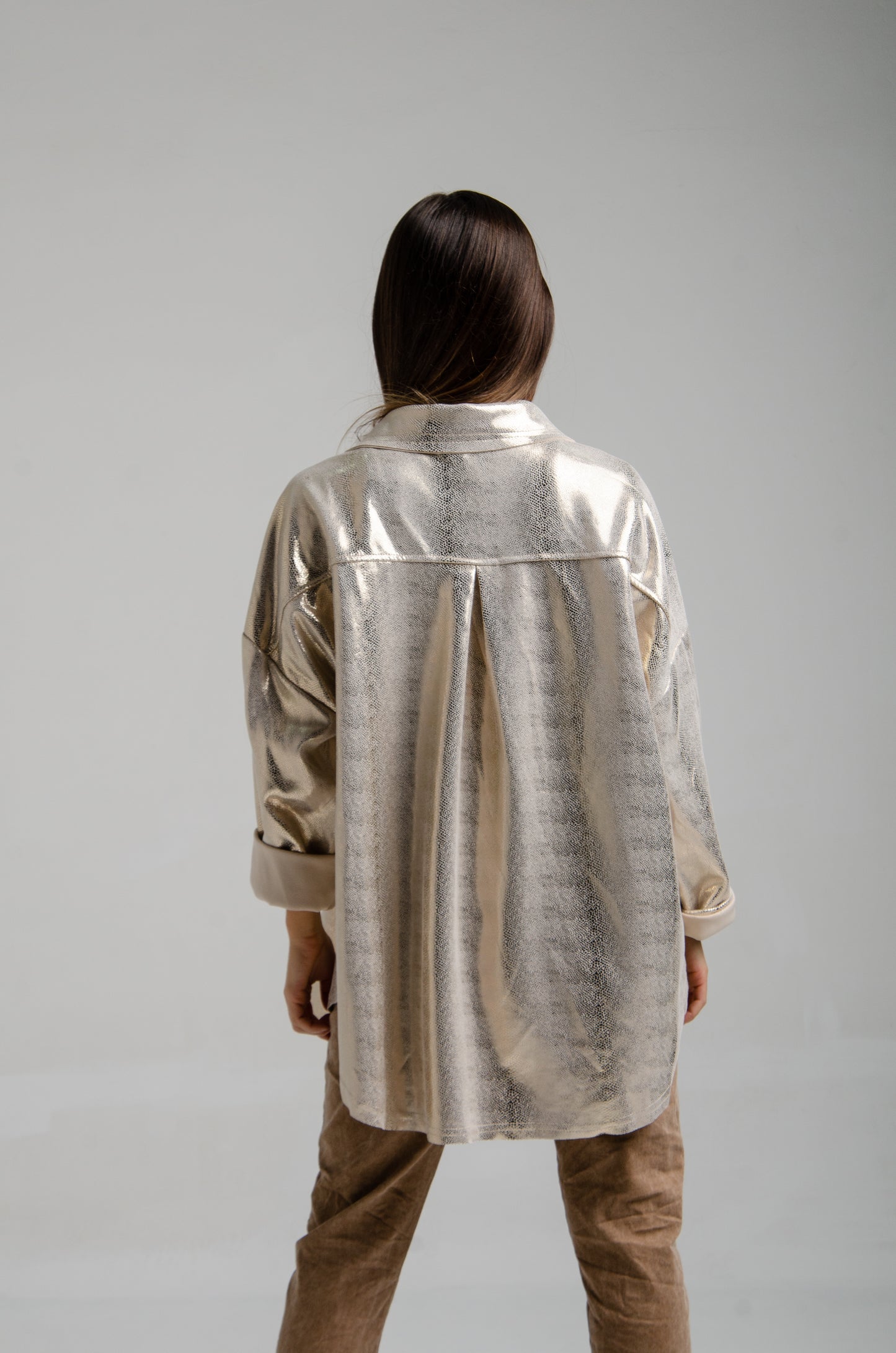 CHAQUETA METALLIC HEART